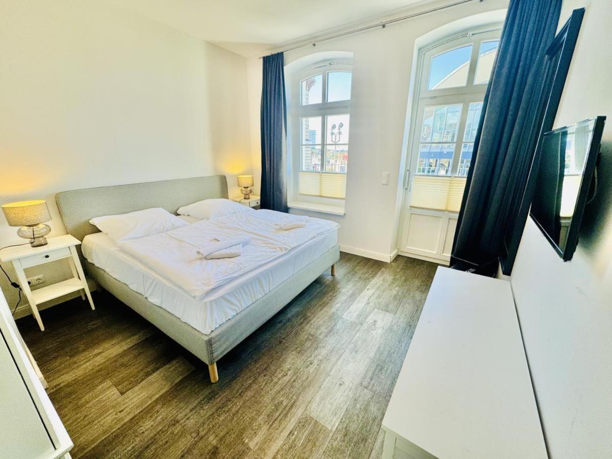 Vormann Jantzen, Direkt Am Leuchtturm Apartment Rostock Ngoại thất bức ảnh